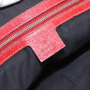 GUCCI GG Canvas Sherry Line Tote Bag Navy Gold 137396 Auth 183069-15