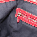 GUCCI GG Canvas Sherry Line Tote Bag Navy Gold 137396 Auth 183069-19
