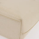 GUCCI Hand Bag Leather Ivory Gold 000 2058 0558 0 Auth 183070-13