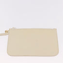 GUCCI Hand Bag Leather Ivory Gold 000 2058 0558 0 Auth 183070-18