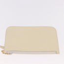 GUCCI Hand Bag Leather Ivory Gold 000 2058 0558 0 Auth 183070-19