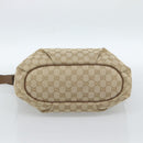 GUCCI GG Canvas Shoulder Bag Outlet Beige Gold 388930 Auth 183071-10