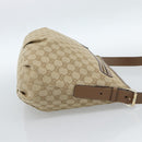 GUCCI GG Canvas Shoulder Bag Outlet Beige Gold 388930 Auth 183071-5