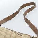 GUCCI GG Canvas Shoulder Bag Outlet Beige Gold 388930 Auth 183071-8