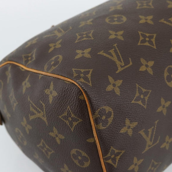 LOUIS VUITTON Monogram Speedy 30 Hand Bag M41526 LV Auth 183072A