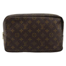 LOUIS VUITTON Monogram Trousse Toilette 28 Clutch Bag M47522 LV Auth 183073-13