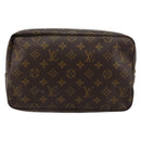 LOUIS VUITTON Monogram Trousse Toilette 28 Clutch Bag M47522 LV Auth 183073-2
