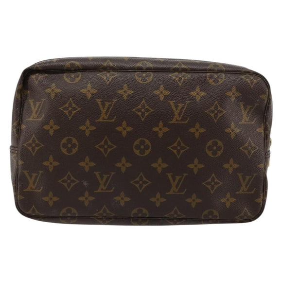 LOUIS VUITTON Monogram Trousse Toilette 28 Clutch Bag M47522 LV Auth 183073