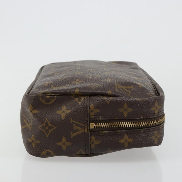 LOUIS VUITTON Monogram Trousse Toilette 28 Clutch Bag M47522 LV Auth 183073