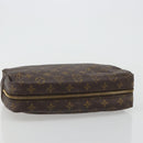 LOUIS VUITTON Monogram Trousse Toilette 28 Clutch Bag M47522 LV Auth 183073-5