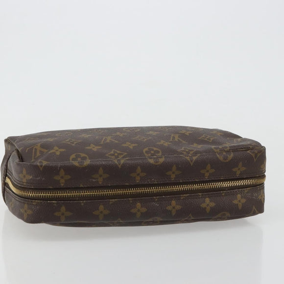 LOUIS VUITTON Monogram Trousse Toilette 28 Clutch Bag M47522 LV Auth 183073