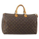 LOUIS VUITTON Monogram Speedy 40 Hand Bag M41522 LV Auth 183075-1