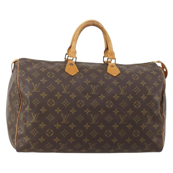 LOUIS VUITTON Monogram Speedy 40 Hand Bag M41522 LV Auth 183075