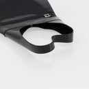 GUCCI Shoulder Bag Patent Leather Black Silver 002 2113 0416 Auth 183078-7