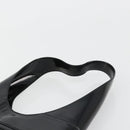 GUCCI Shoulder Bag Patent Leather Black Silver 002 2113 0416 Auth 183078-8