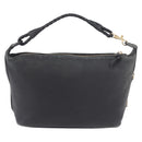 BOTTEGA VENETA Shoulder Bag Leather Black Gold Auth 183082A-2