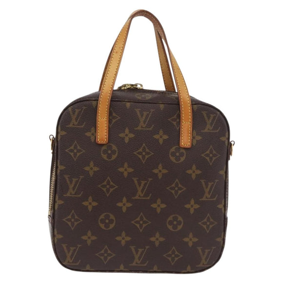 LOUIS VUITTON Monogram Spontini Hand Bag M47500 LV Auth 183085
