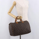 LOUIS VUITTON Monogram Speedy 35 Hand Bag M41524 LV Auth 183086-23