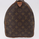 LOUIS VUITTON Monogram Speedy 35 Hand Bag M41524 LV Auth 183086-4