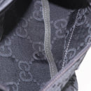 GUCCI GG Canvas Waist bag Gray Silver 767934 Auth 183092M-11