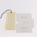 GUCCI Sherry Line Gürteltasche Canvas Marineblau Silber Rot 502095 Auth 183094M-11