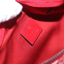 GUCCI Sherry Line Waist bag Canvas Navy Silver Red 502095 Auth 183095M-21