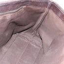 GUCCI GG Supreme Tote Bag PVC Beige Zilver 114595 Auth 183097-16