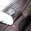 GUCCI GG Supreme Tote Bag PVC Beige Zilver 114595 Auth 183097-20