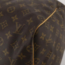 LOUIS VUITTON Monogram Keepall 55 Boston Bag M41424 LV Auth 183098A-15