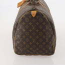 LOUIS VUITTON Monogram Keepall 55 Boston Bag M41424 LV Auth 183098A-3