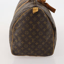 LOUIS VUITTON Monogram Keepall 55 Boston Bag M41424 LV Auth 183098A-4