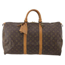 LOUIS VUITTON Monogram Keepall 50 Boston Bag M41426 LV Auth 183099A-13