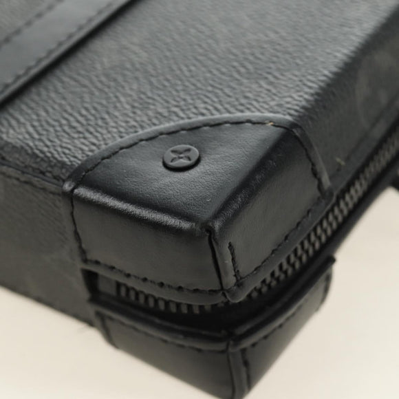 LOUIS VUITTON Monogram Eclipse Soft Trunk Wallet Bag M69838 LV Auth 183106V