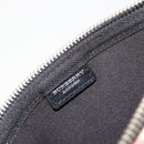 BURBERRY Nova Check Umhängetasche PVC Beige Silber Auth 183108A-17