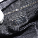 PRADA Shoulder Bag Leather Black Auth 183112SM-19