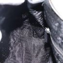 PRADA Shoulder Bag Leather Black Auth 183112SM-21