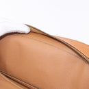 CELINE Macadam Canvas Tote Bag PVC Leather Brown Gold Auth 183115V-10