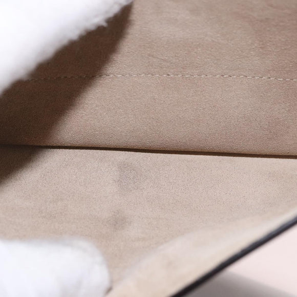 Chloe Fay Schoudertas Suède Bruin Goud Auth 183119A