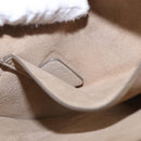 Chloe Fay Schoudertas Suède Bruin Goud Auth 183119A-23