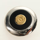 CHANEL COCO Mark Earring metal Silver tone CC Auth 183120M-4