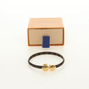 LOUIS VUITTON Monogram Brass Historic Mini Bracelet M6407 LV Auth 183121M-12