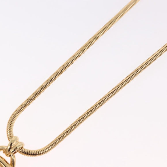 LOUIS VUITTON Collier Garden Necklace metal Gold Tone M68937 LV Auth 183122SAM