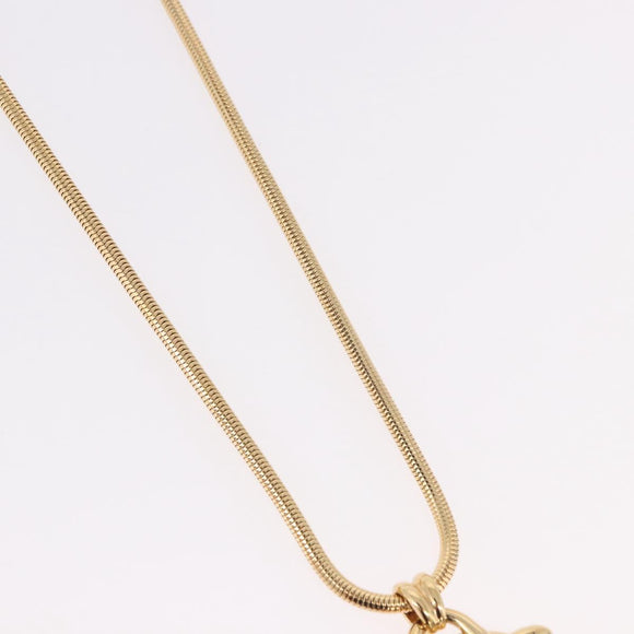 LOUIS VUITTON Collier Garden Necklace metal Gold Tone M68937 LV Auth 183122SAM