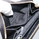 GUCCI Soho Coin Purse Leather Outlet Black Gold 598009 Auth 183123M-17