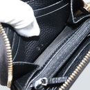GUCCI Soho Coin Purse Leather Outlet Black Gold 598009 Auth 183123M-18