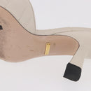 GUCCI GG Marmont Sandalen Leder Elfenbein Gold 674839 Auth 183127M-9