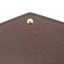 LOUIS VUITTON Damier Ebene Portefeuille Sarah Long Wallet N60491 Auth 183129SV-19