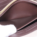 LOUIS VUITTON Damier Ebene Portefeuille Sarah Long Wallet N60491 Auth 183129SV-22