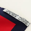 HERMES Carre 90 Scarf ""PARURES DES SABLES"" Silk Navy Auth 183131M-14
