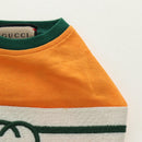 GUCCI Pet Shirt Cotton Orange Auth 183132M-4